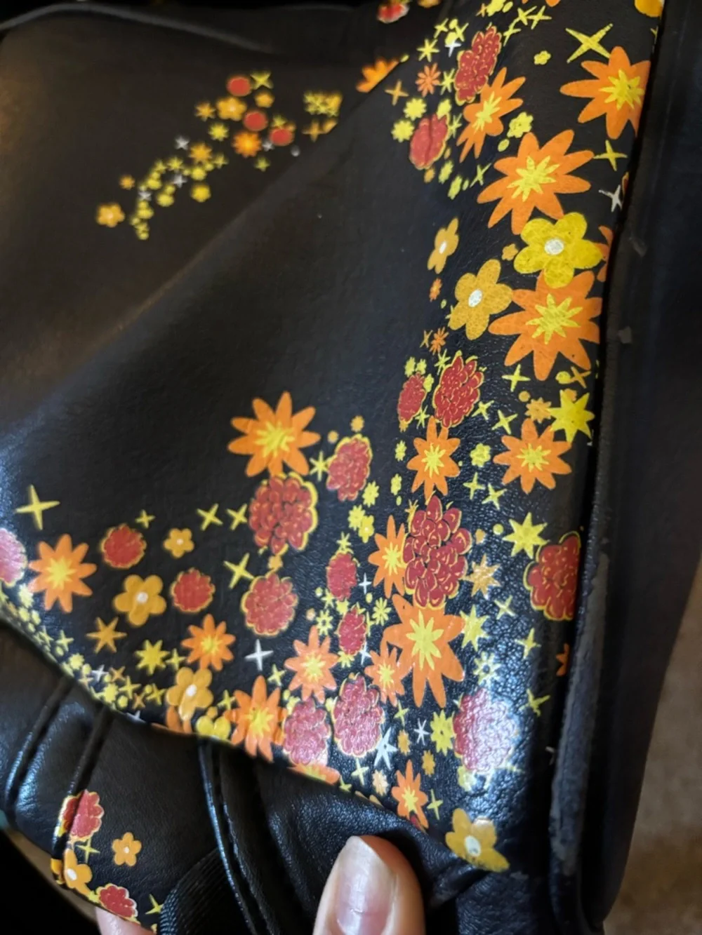 Loungefly Black Floral "Remember Me" Mini Backpack - Pixar - Picture 3 of 5